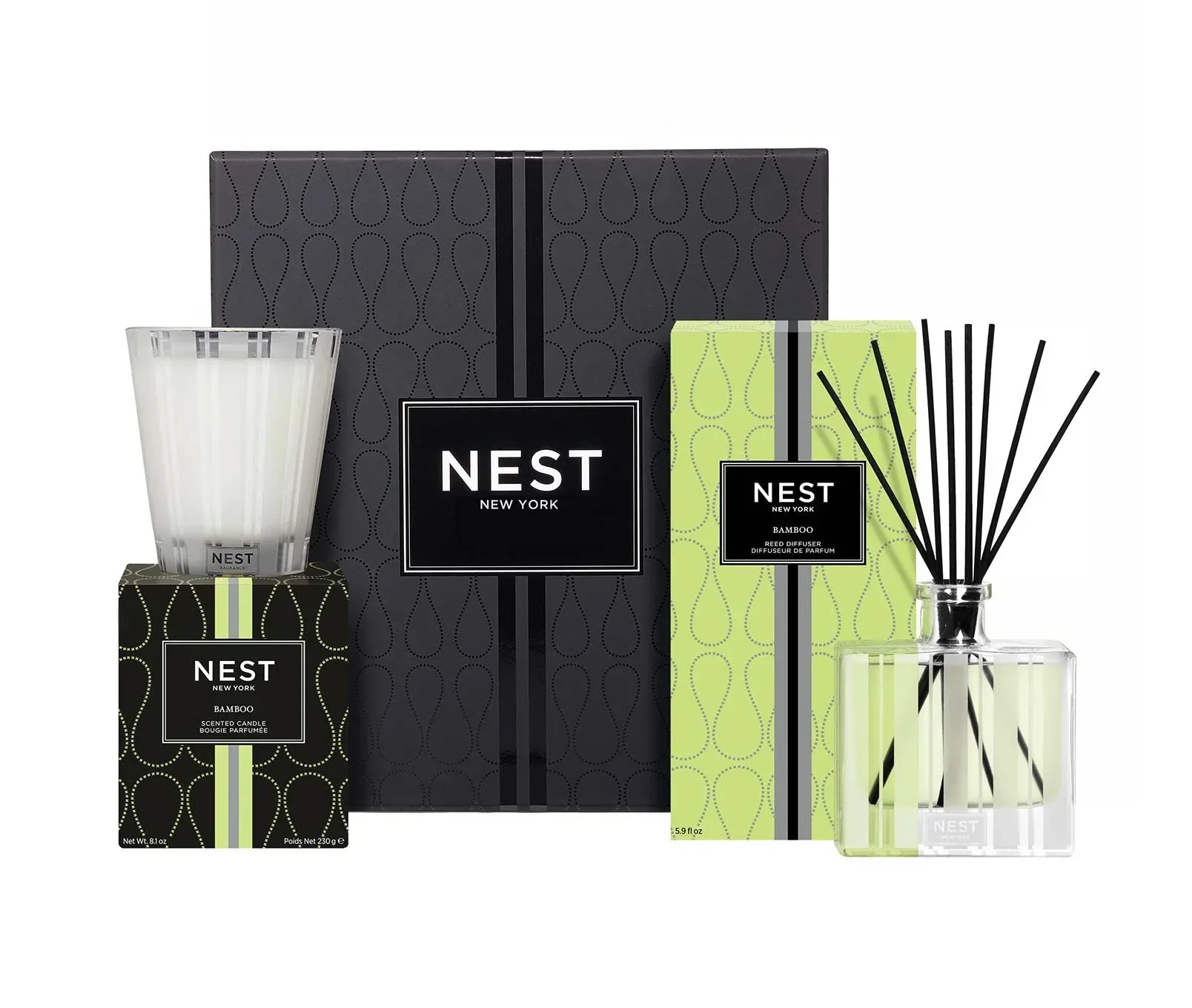 Custom Classic Candle & Reed Diffuser Set