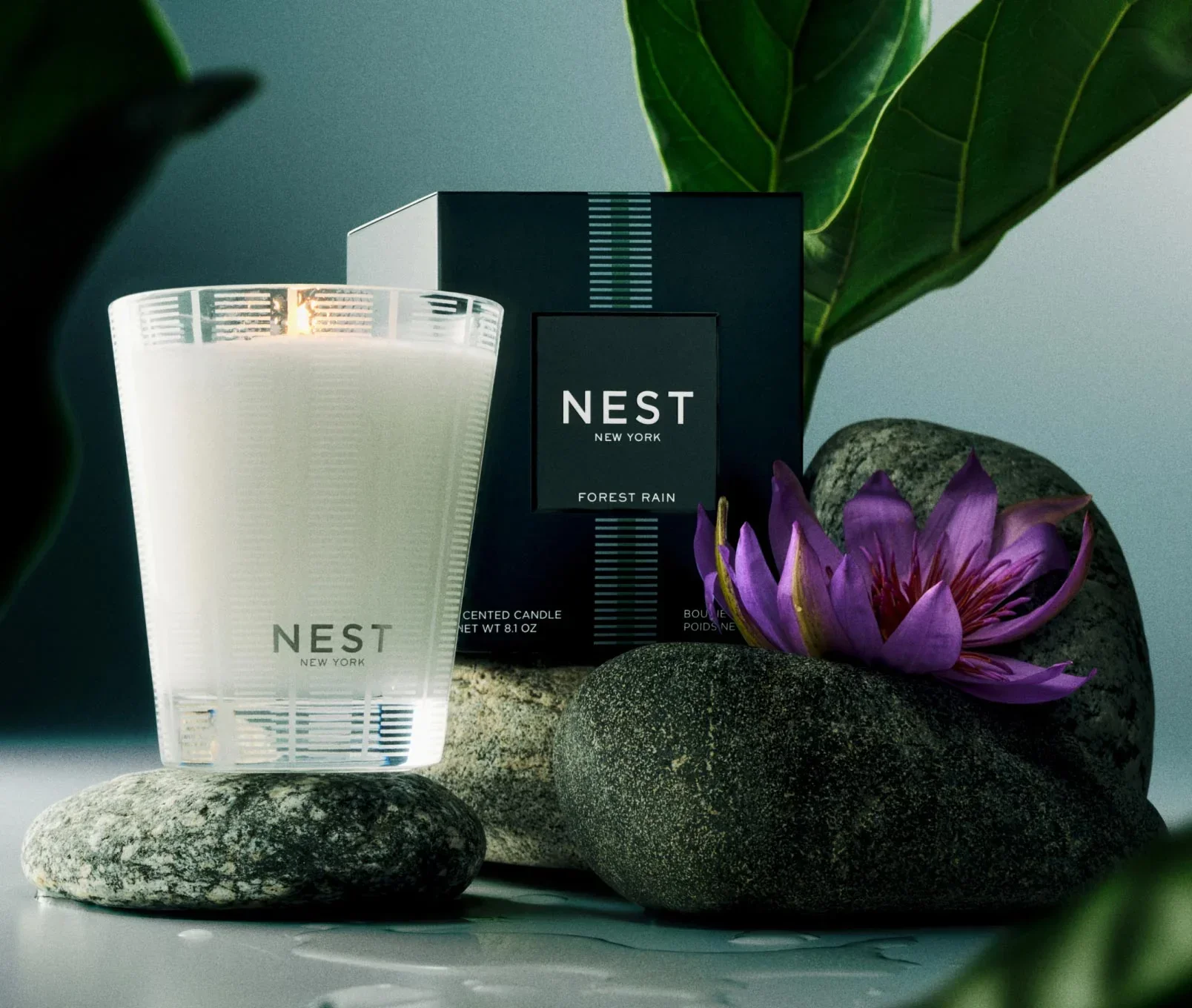 Forest Rain Classic Candle
