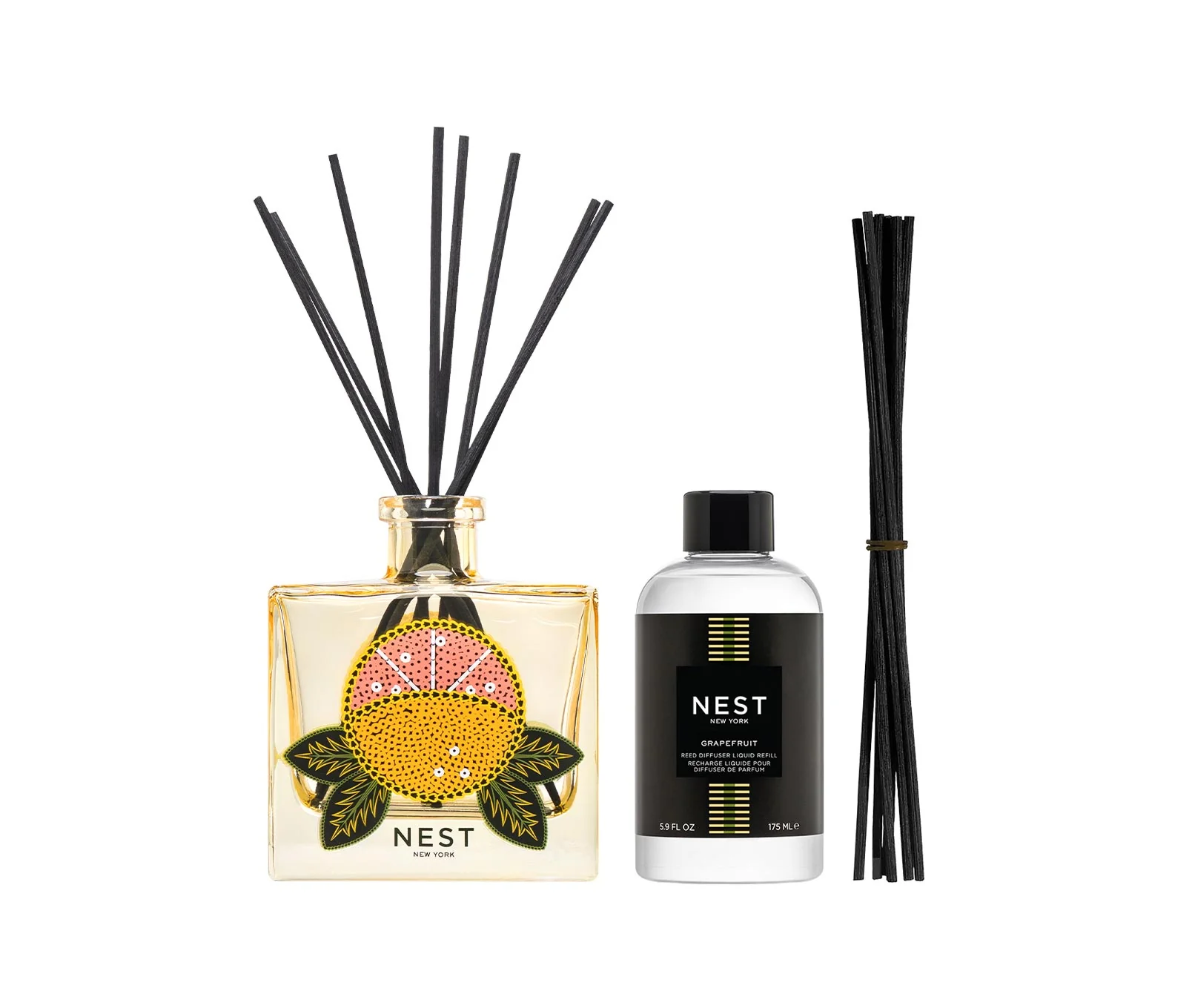 177-grapefruit-decorative-reed-diffuser-liquid-refill-1.webp Grapefruit Decorative Reed Diffuser & Liquid Refill