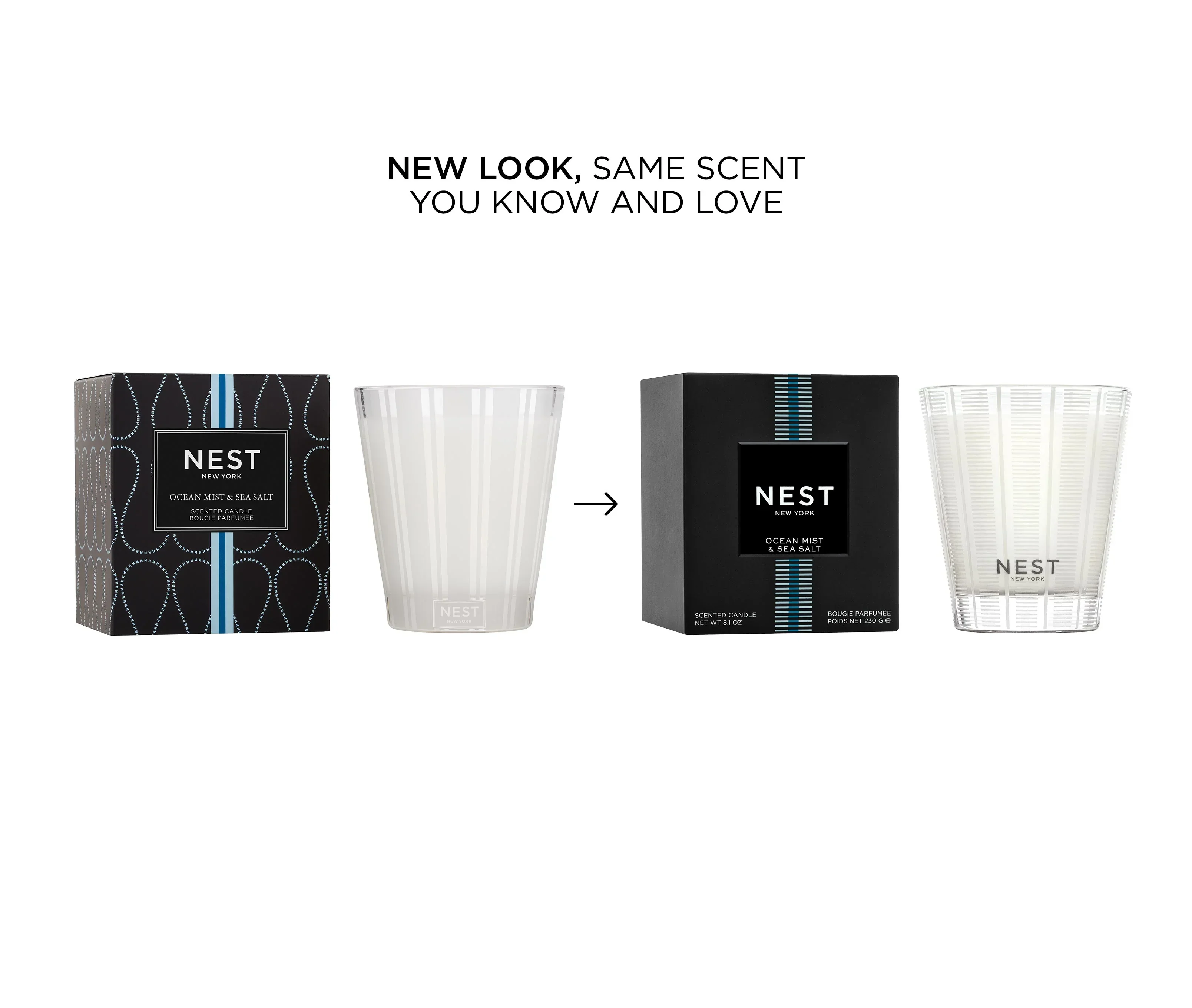 Ocean Mist & Sea Salt Classic Candle