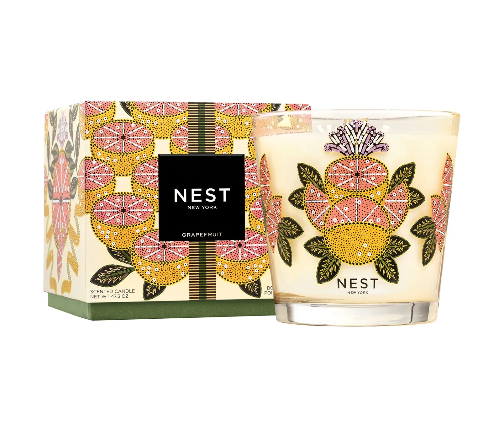 Grapefruit Decorative Luxury Candle