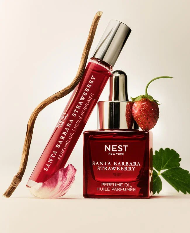 Santa Barbara Strawberry Perfume Oil Set