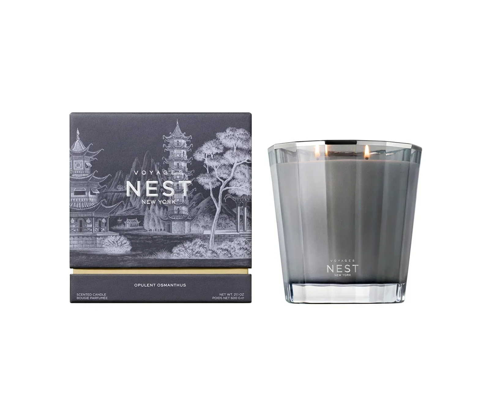 300-voyages-opulent-osmanthus-2-wick-candle-600g-1.webp VOYAGES Opulent Osmanthus 2-Wick Candle (600g)