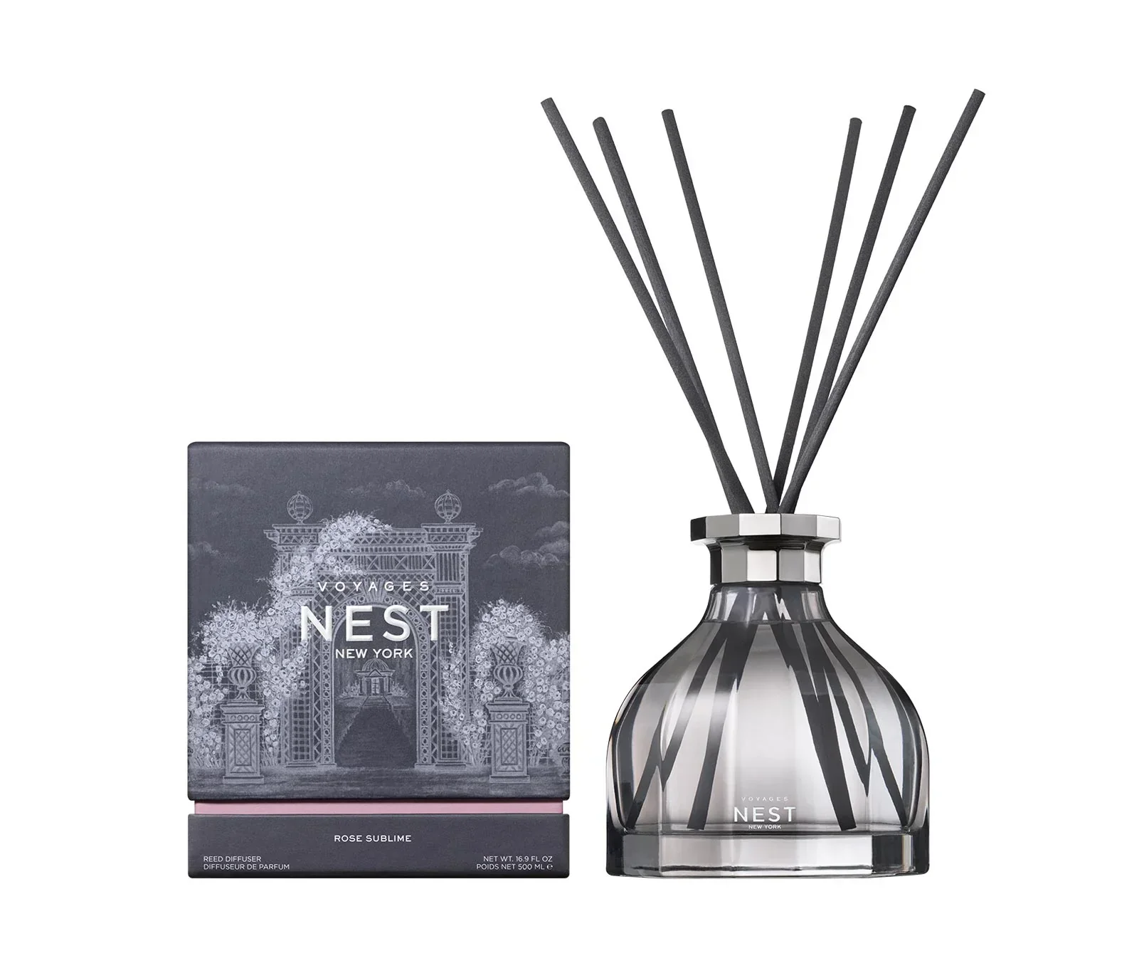 312-voyages-rose-sublime-reed-diffuser-500ml-1.webp VOYAGES Rose Sublime Reed Diffuser (500ml)