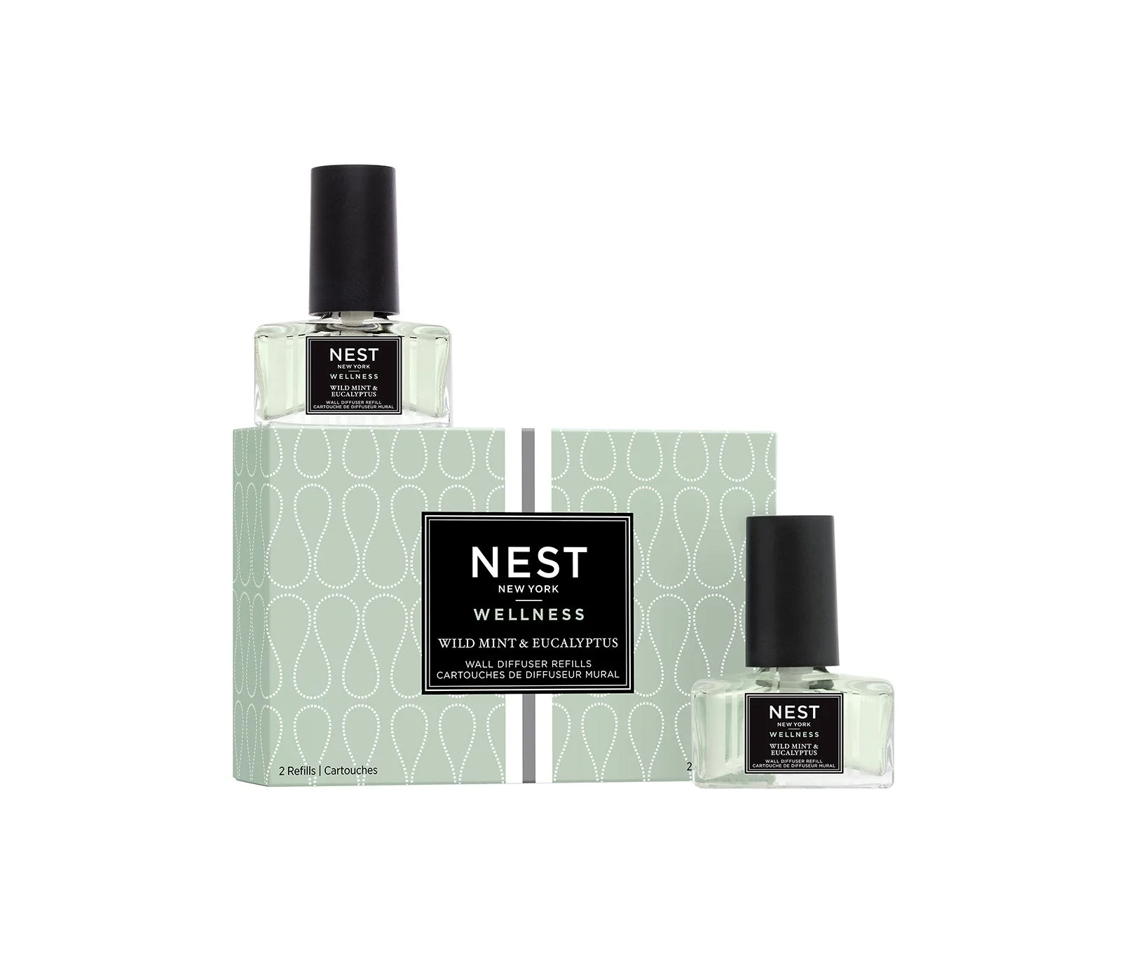 Wild Mint & Eucalyptus Refills for Wall Diffuser