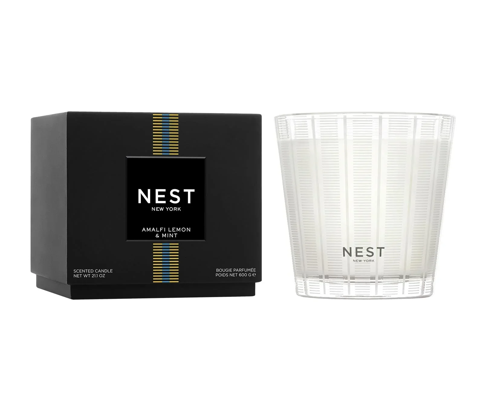 Amalfi Lemon & Mint 3-Wick Candle