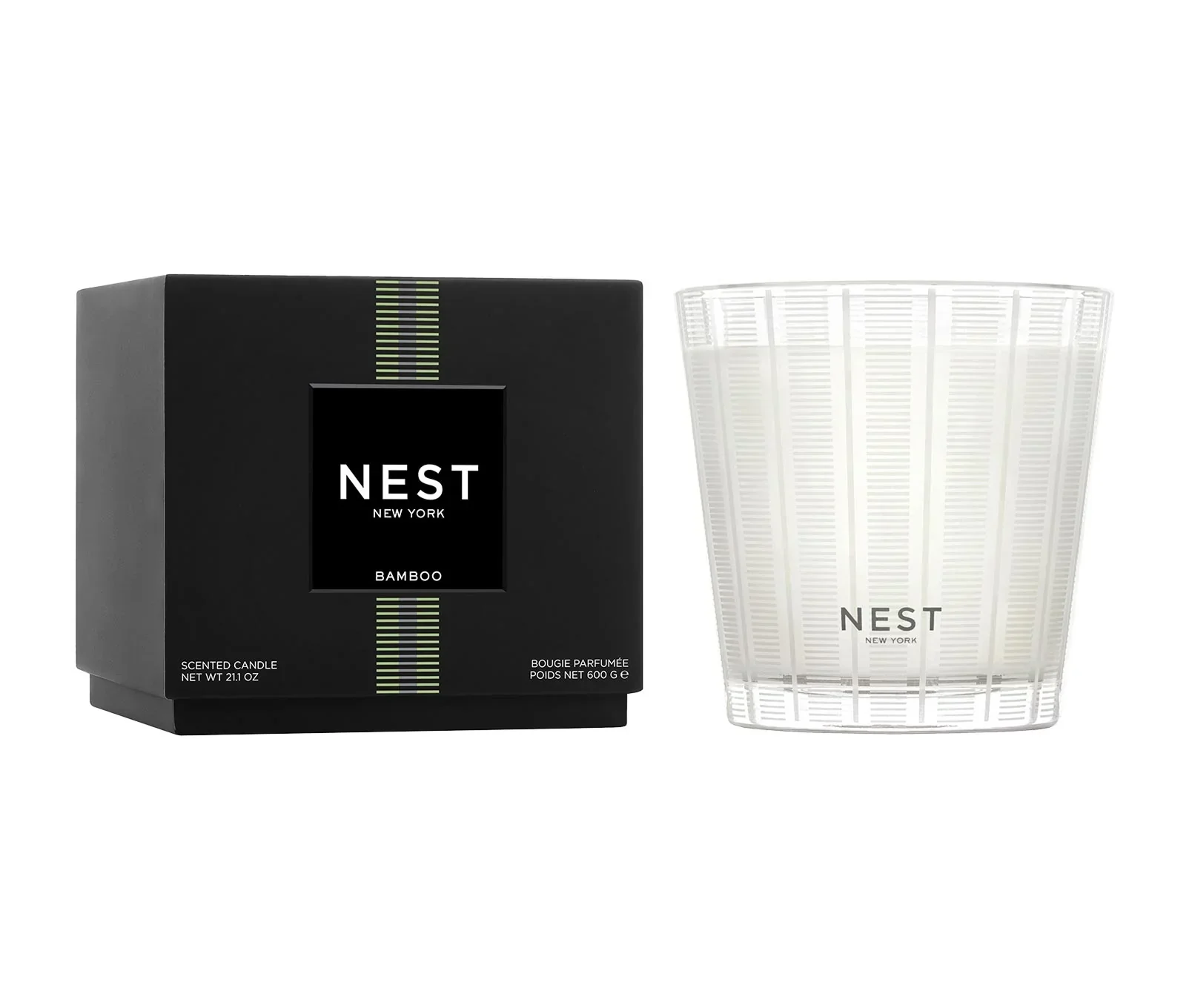 Bamboo 3-Wick Candle
